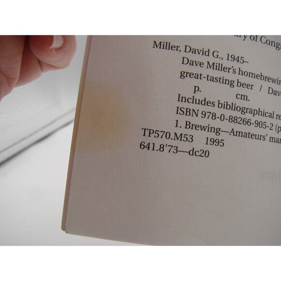 Dave Millers Homebrewing Book Guide Everything You Need to Know Make Great Beer - Picture 9 of 10